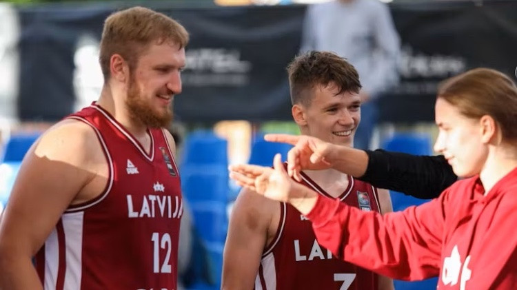 Latvijas U-23 3x3 basketbola izlasēm pa vienai uzvarai divos mačos Nāciju līgā