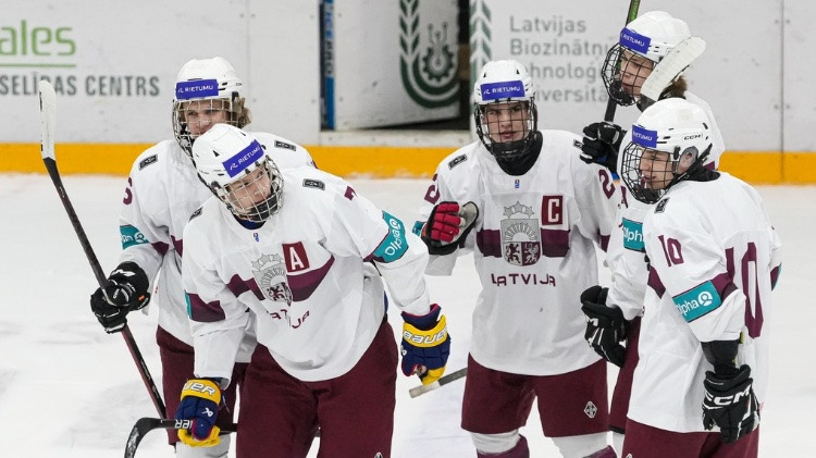 Latvijas U-18 hokeja izlase kļūst par Četru nāciju turnīra uzvarētāju