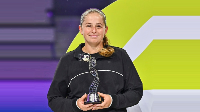 Dohas vicečempione Ostapenko pakāpjas uz 26. vietu WTA rangā