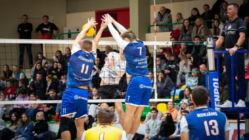 Šonedēļ kļūs zināmi Latvijas čempionāta volejbolā bronzas medaļu ieguvēji