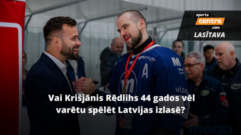 Stabilais čempions Rēdlihs līdz 50 nespēlēs, bet no mērķa neatkāpjas