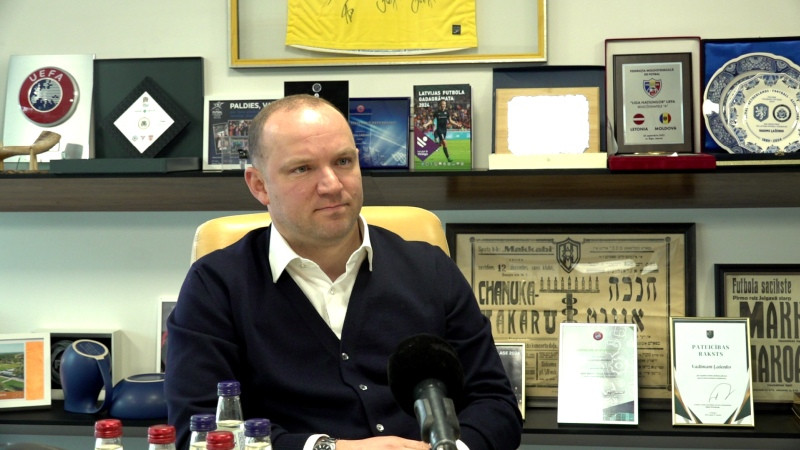 Ļašenko: "Vai jau rīt varam aizpildīt 20000 vietu stadionu? Nē. Bet jāskatās arī nākotnē"