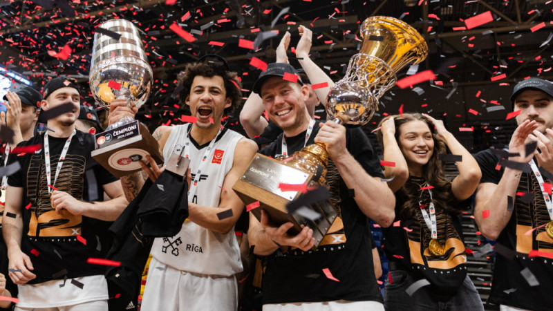 Sanons ar pēdējo metienu atnes Vefiņam Latvijas čempiontitulu, MVP balvu saņem Bertāns