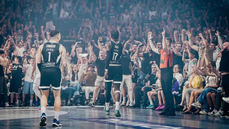 Serbi svin dzīvi: "Partizan" nokaitētā atmosfērā atgriežas Adrijas tronī