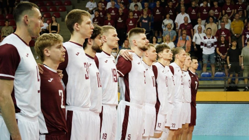 Latvijas volejbolisti Spānijā sāks Zelta līgas noslēdzošo kārtu