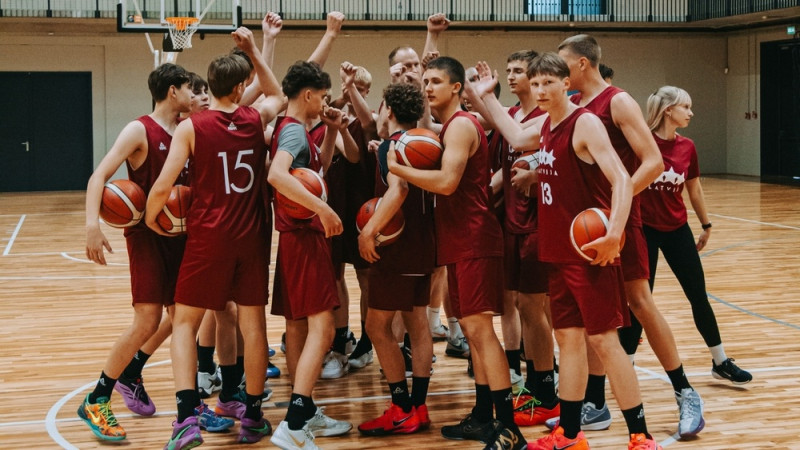 Latvijas U15 izlases sastāvā Eiropas jaunatnes olimpiskajā festivālā divi ārzemju akadēmiju pārstāvji