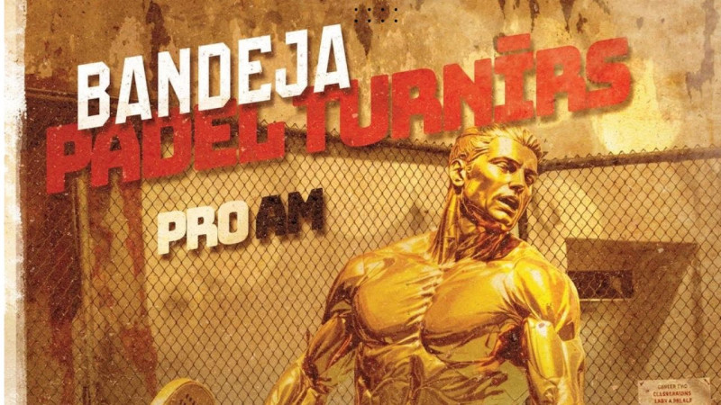 "Pro/Am Bandeja 1300" padel turnīrs apvieno amatierus un profesionāļus