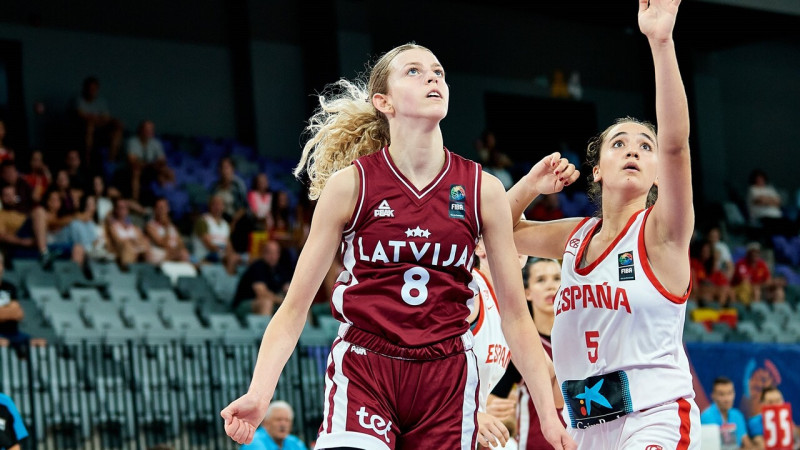 Latvietēm pēc 24 punktu pusfināla cīņa par bronzu pret vācietēm