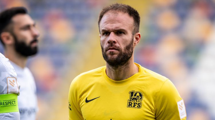 Līksmo RFS un "Daugavpils" - Maričs atvaira vēlu pendeli "Skonto" stadionā