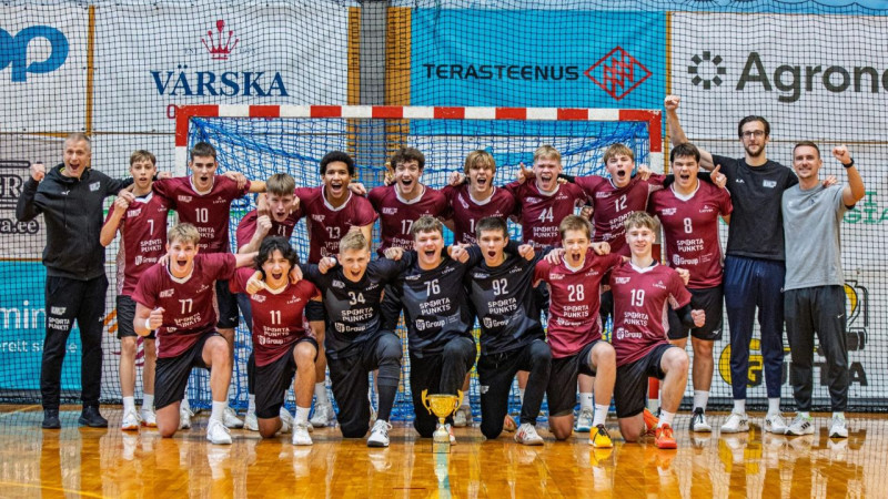 Latvijas U18 izlase pārliecinoši apspēlē somus un triumfē Baltijas kausā
