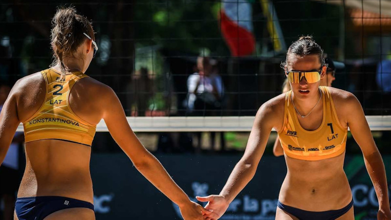 U21 pasaules čempionātā Fokerots/Auziņš un Ēbere/Konstantinova sāk ar uzvarām