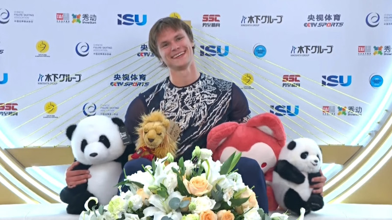 Vasiļjevs bez trenera desmitais Čuncjinas "Grand Prix"