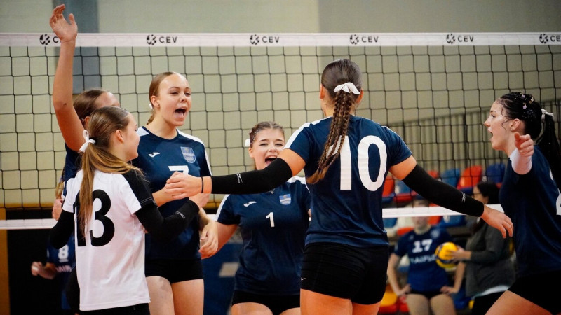Daugavpils volejbolistes Latvijas kausā negaidīti uzveic RVS/LU