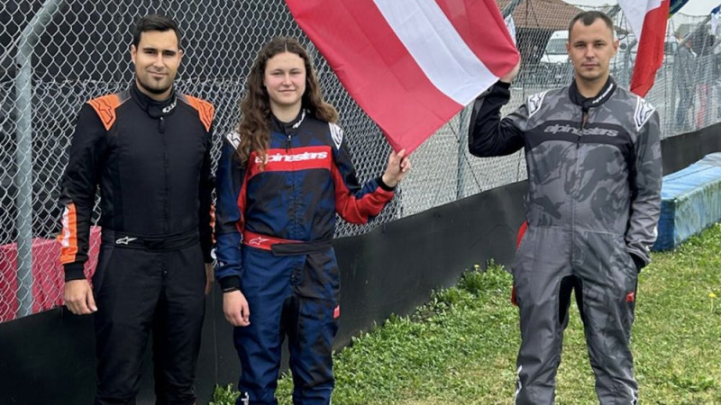 Latvijas kartingisti gūst vērtīgu pieredzi "Champion Cup Kart" sacīkstēs Itālijā
