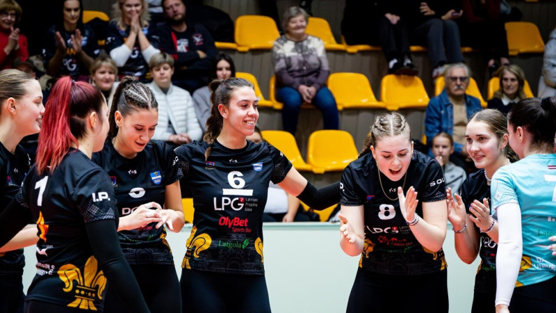 Daugavpils volejbolistes Latvijas kausā negaidīti uzveic RVS/LU