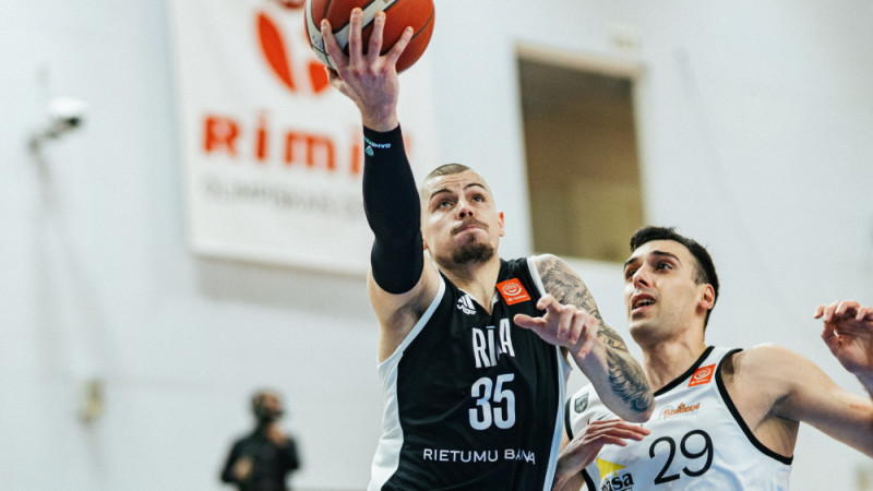 Ķilpam labākā spēle "VEF Rīga" sastāvā, cīņā par trešo vietu labāki čempioni