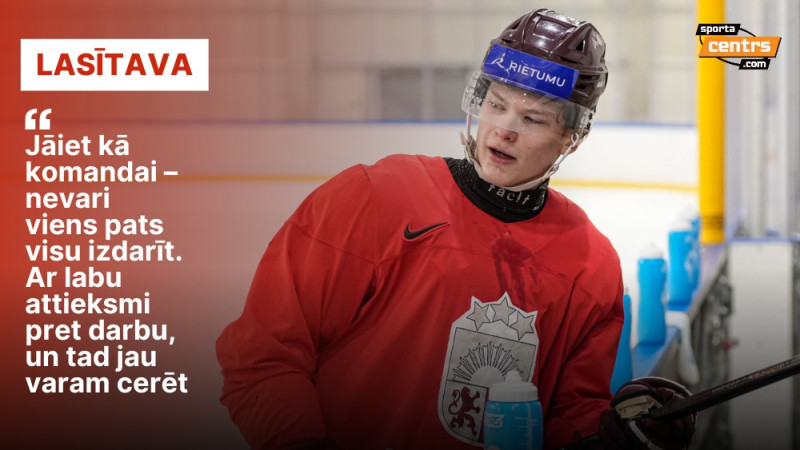 Latvijas U20 izlases viens no līderiem Osmanis grib revanšēties