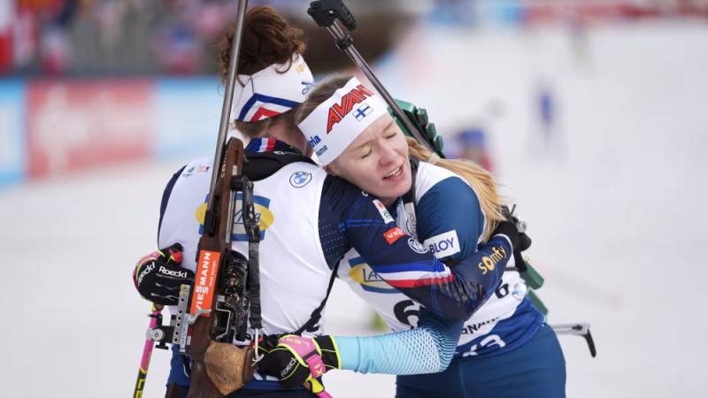 Bendika stāvus netrāpa visus piecus un izstājas, Žanmonno	pārņem līderpozīciju