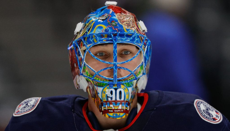 Pēdējais spēļu pāris pirms Milānas: Merzļikins šonakt atgriezīsies Kolumbusas vārtos