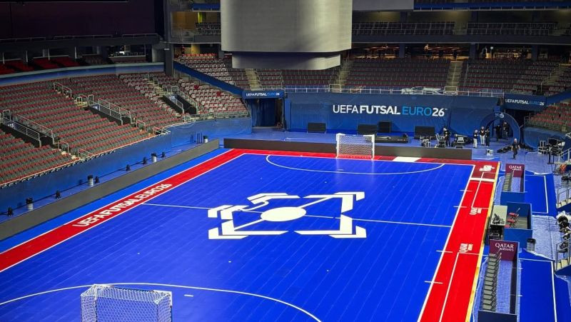 UEFA "Euro 2026" futzālā tiešraides visai pasaulei nodrošinās Sportacentrs.com komanda