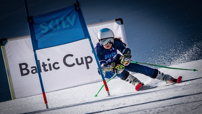 Baltijas kausa 2.posmā milzu slalomā Igaunijā spraigākas cīņas un pamainās uzvarētāji