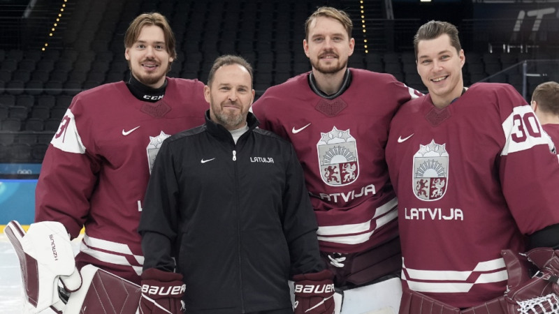 Vītoliņš par spēli pret ASV: "Tas nebūs individuālais sports. Jāpalīdz vārtsargam, vārtsargam jāķer"