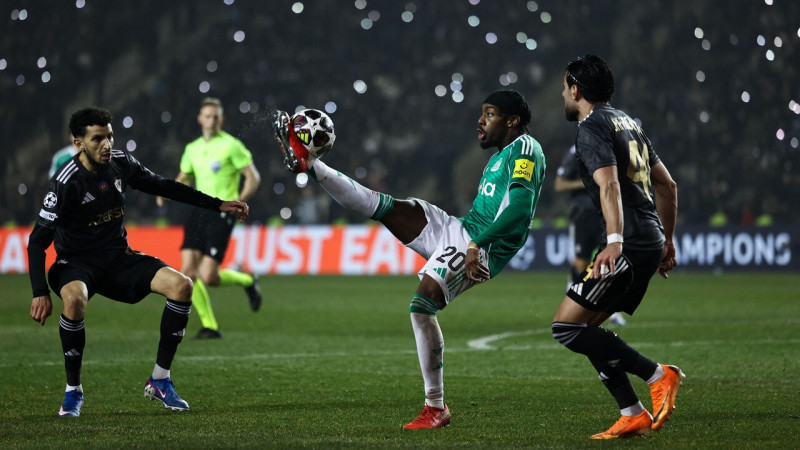 Gordonam pokers, Ņūkāsla iesit piecus pirmajā puslaikā un pabeidz azerbaidžāņu sapni