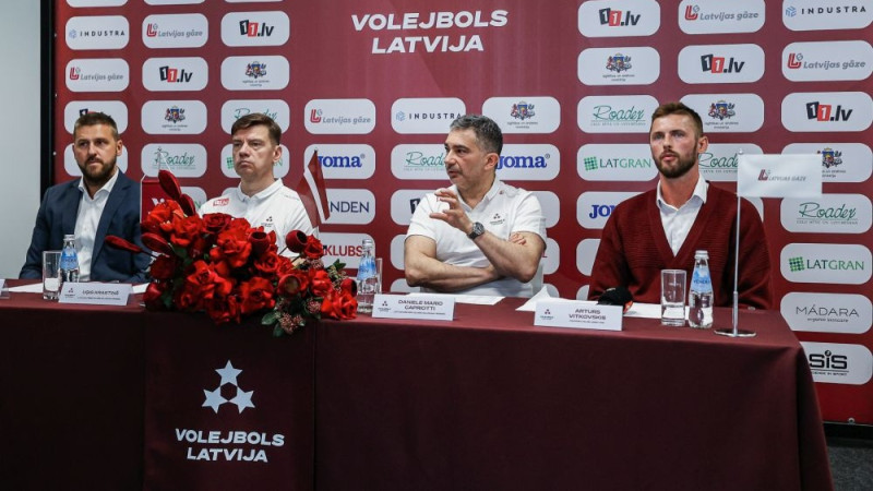 Latvijas volejbola saime par izlašu lielo gadu, sastāviem un pārbaudes spēlēm