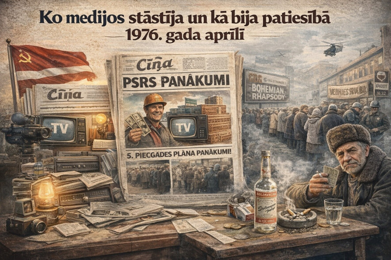 Ko mediji Latvijā mums stāstīja pirms 50 gadiem un kā bija patiesībā