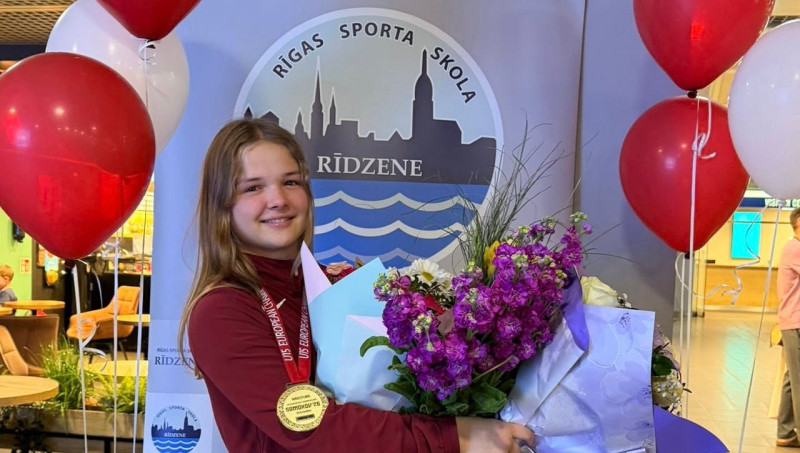 Cīkstone Platonova saspringtā cīņā nosargā Eiropas zeltu