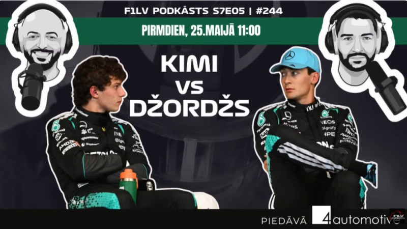 Klausītava | F1LV podkāsts: Pēc Kanādas GP - Antonelli pret Raselu
