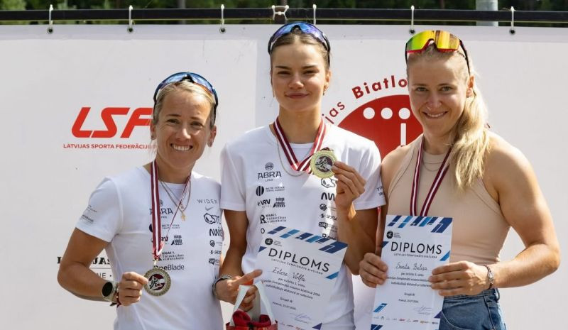 Bendika un Volfa piedalās rollerslēpošanas sacensībās Norvēģijā