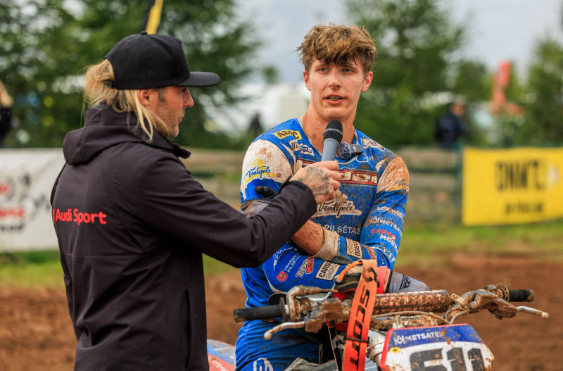 Markuss Kokins triumfē Stelpē un kļūst par Latvijas MX1 čempionu